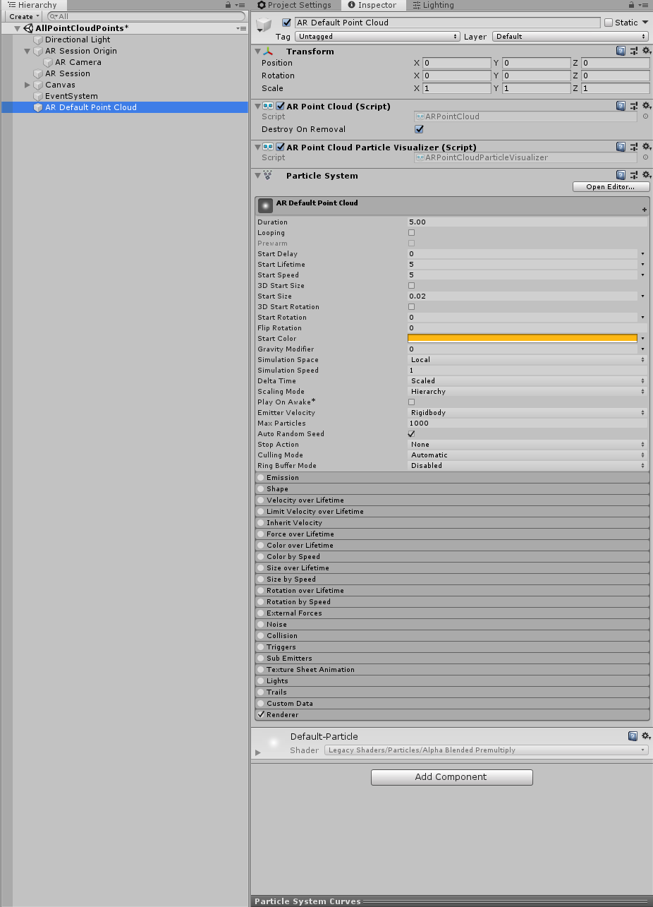 Day 24 : Accessing and Saving Point cloud Data using Unity and AR ...